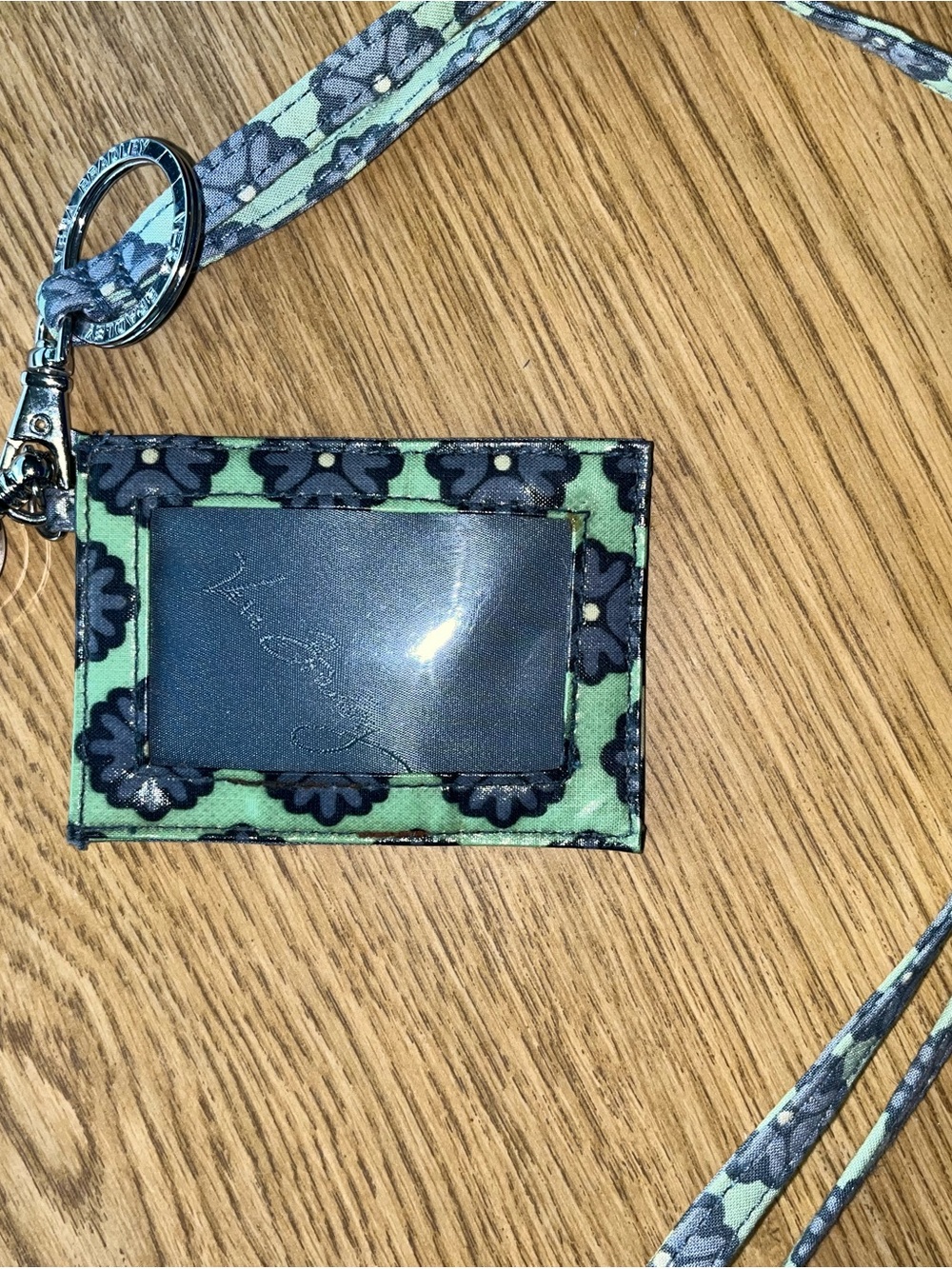 Vera Bradley Floral Lanyard ID Holder